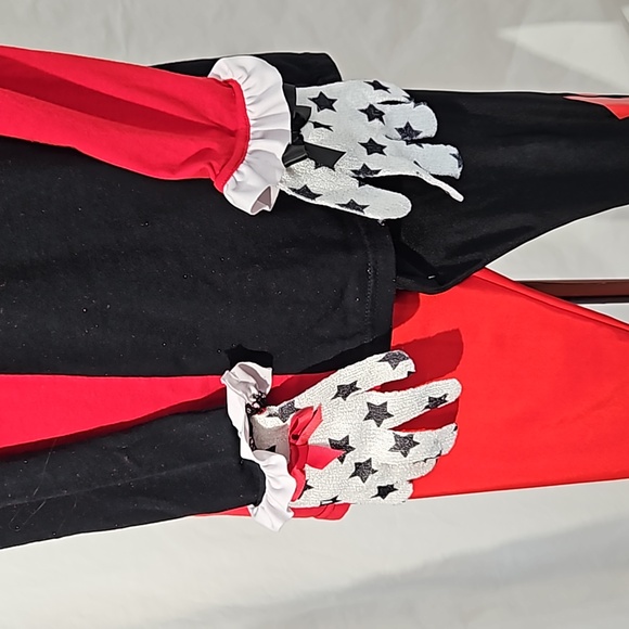 Halloween Costume Harlequin Jester Woman's Cosplay Costume Size S/M - Picture 3 of 5